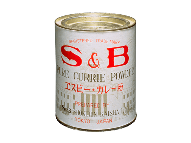 ヱスビーカレー粉（白缶）