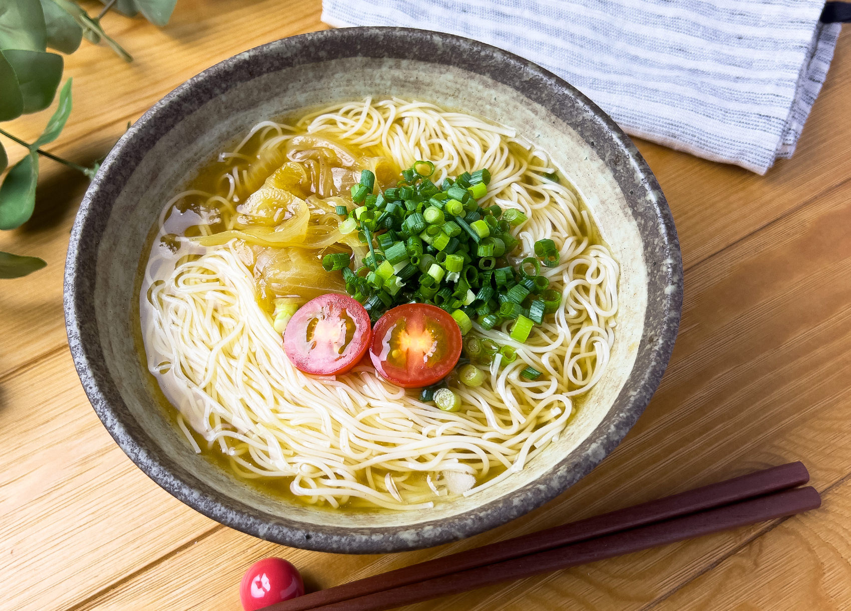 暑い日に食べたい!冷やしカレーそうめん