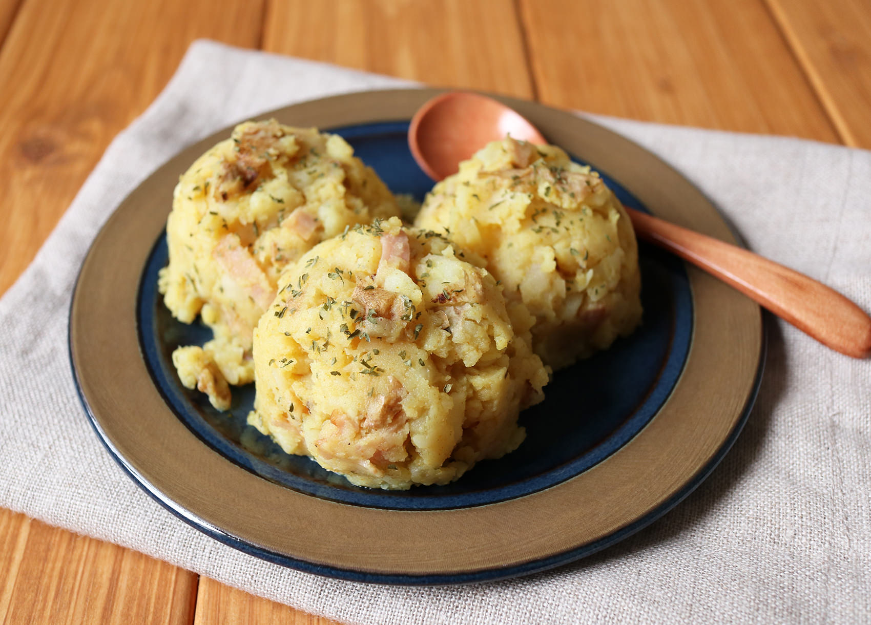 レンジで5分!【カレーマヨポテトサラダ】