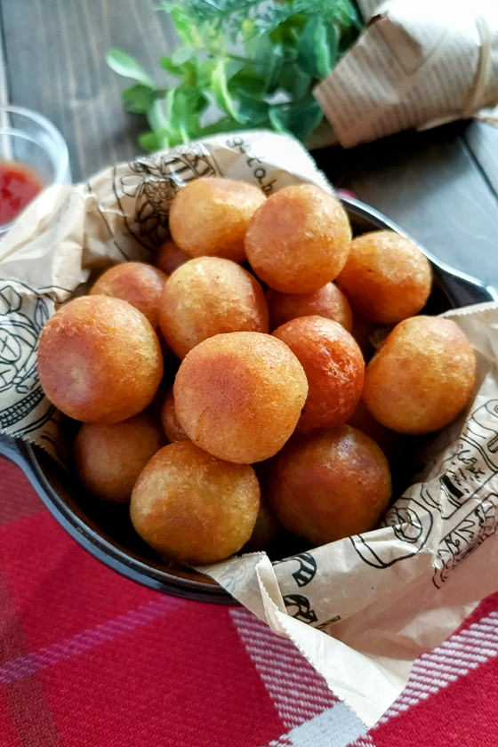 味見でなくなる♪ポテトボール