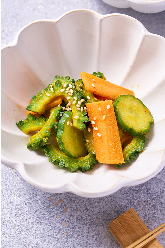 火をつかわないで！やみつき！野菜のカレー風味浅漬け