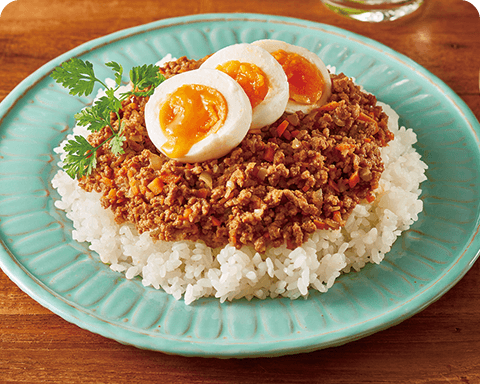 ドライキーマカレー レシピ画像