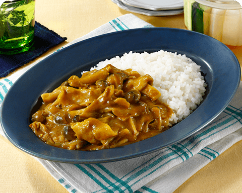 きのこたっぷりカレー  レシピ画像