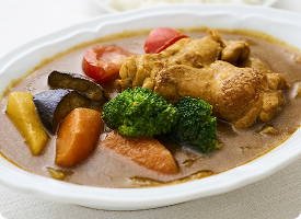 野菜たっぷりスープカレー