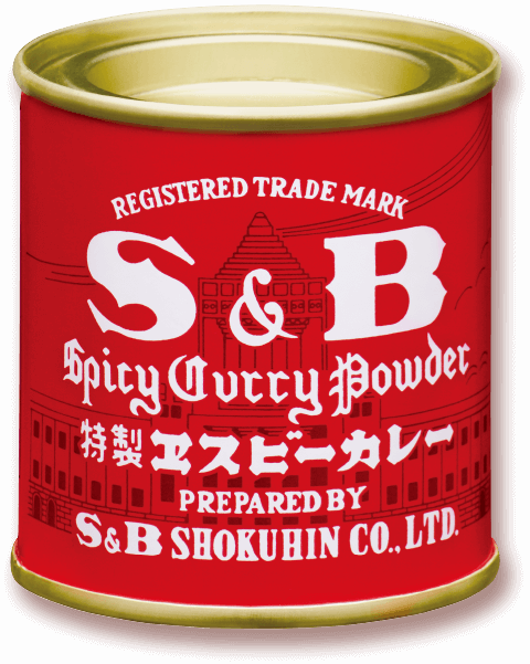 S&B特製カレー赤缶