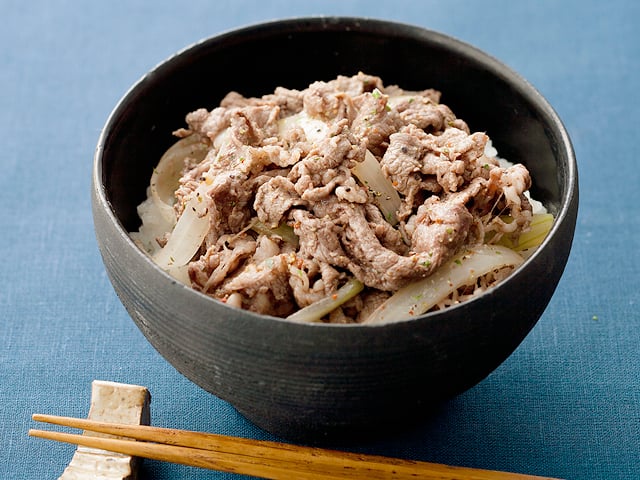 塩だれ牛丼