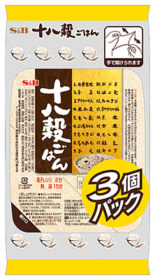 十八穀ごはん３個パック