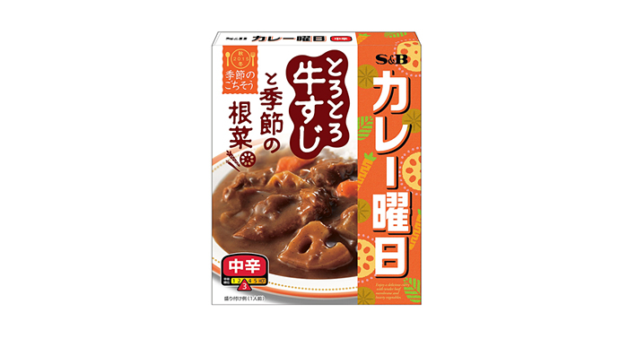 季節のごちそうカレー曜日 とろとろ牛すじと季節の根菜　中辛