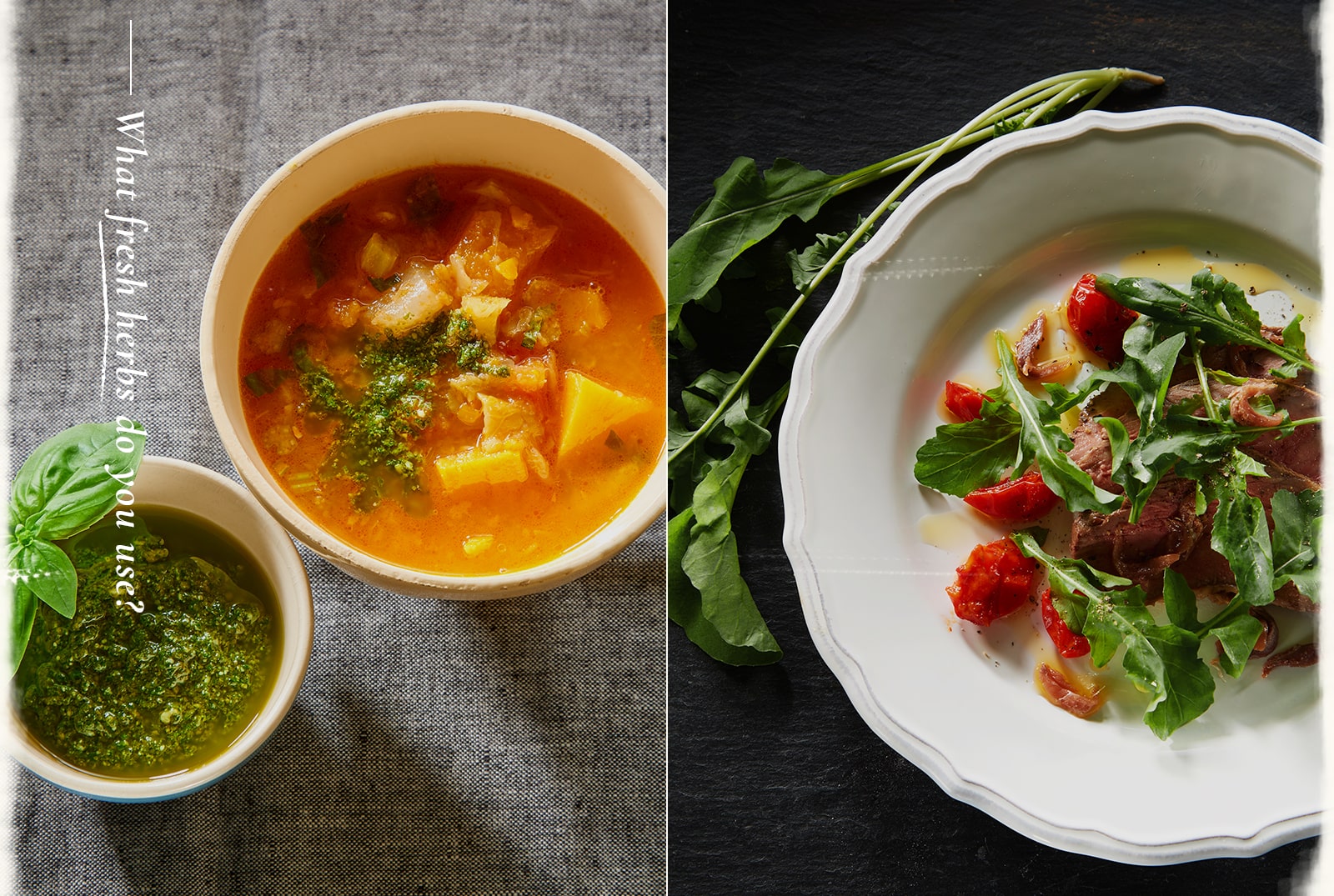 What fresh herbs do you use?