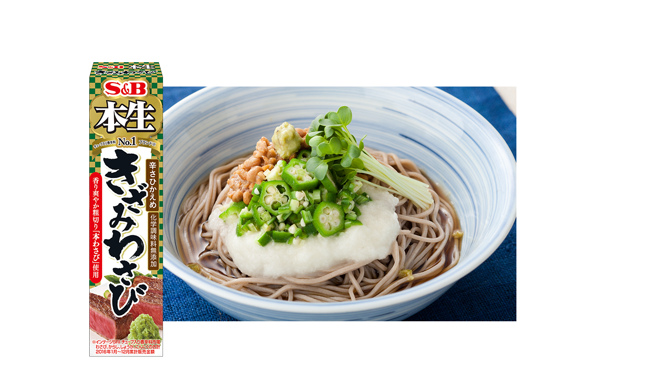 定番のネバトロ冷し蕎麦が、料亭みたいな味になる隠しワザがあるんだって