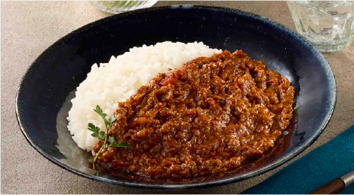 煮込み時間10分以下で作れるトマトキーマカレー