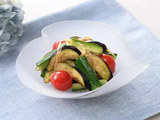 夏野菜の冷やし即席漬け