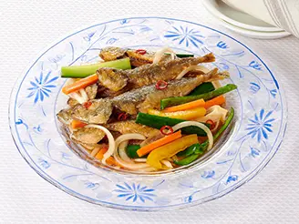 中華風豆あじの南蛮漬け