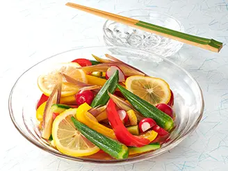 彩り野菜のあっさり漬け