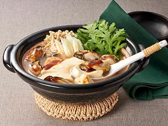 牡蠣と豆腐の鍋
