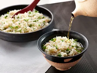 混ぜご飯・じゃこ飯とオイスター茶漬け