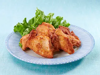 鶏むね肉の米粉焼き