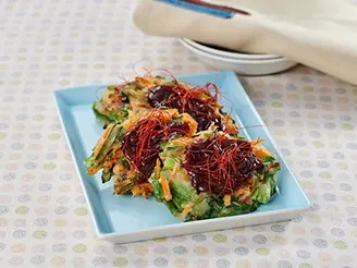 野菜の米粉もち