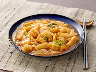 韓国風 海鮮と白菜の炒め煮