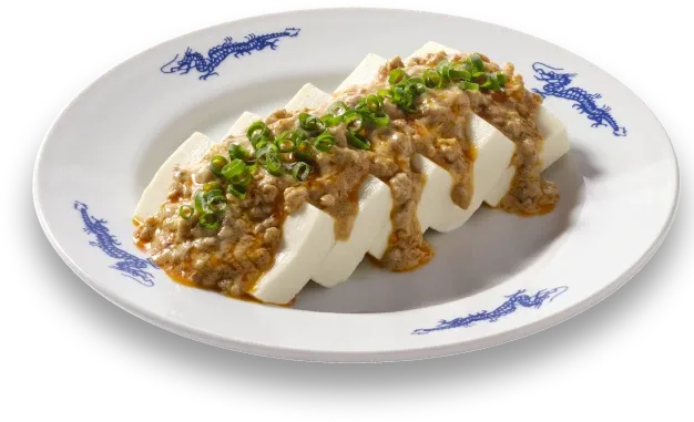 豆乳の冷やっこ風麻婆