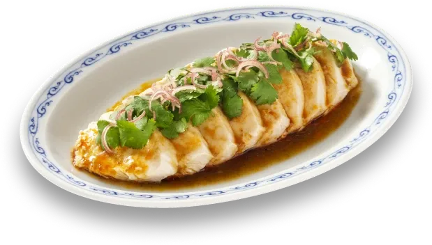 香味野菜の冷や辛よだれ鶏