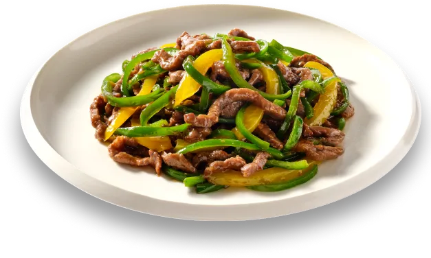 パプリカのやさしい青椒肉絲
