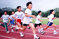 3年男子の元気なスタート