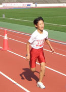 6年連続歴代最高タイムで優勝した小嶋さん。10分01秒（12秒更新）は小学生の域ではない。