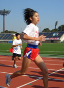 6年女子2位の雨宮さんも10分42秒（昨年度ランク3位）の破格のタイム。