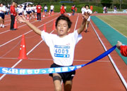 6年男子は廣川くんが10分31秒（昨年度28位）の好タイムで制した。	
