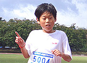 5年男子は服部くんが独走で3連覇。