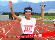 4年女子は今井さんが快走を披露。7分26秒（昨年度4位）の好タイムでフィニッシュ！