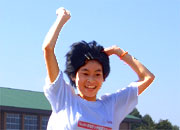6年女子は児玉さんがオーバーペースながら11分02秒（昨年度8位）の破格のタイムでフィニッシュ！（途中まで男子全員抜く勢いだった）