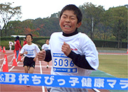 5年男子は接戦を制し江藤くんが2連覇。