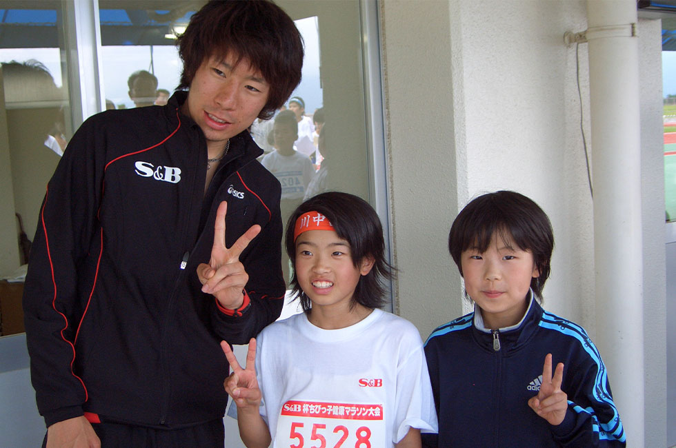 地元とあって上野選手の人気は◎