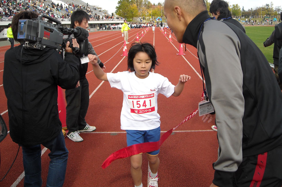 1年女子は西川さんが優勝。