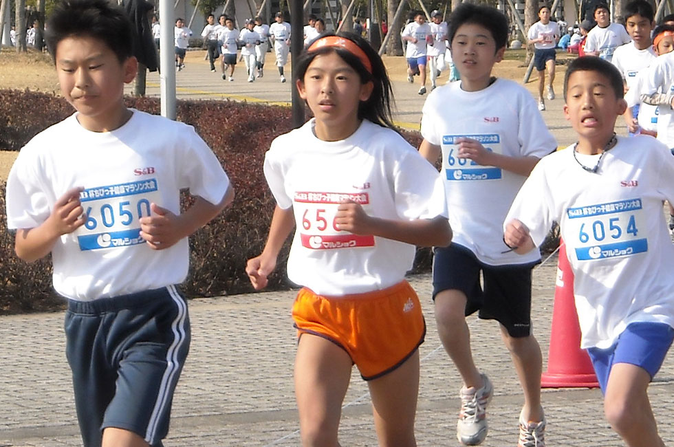 6年女子は髙橋さんが独走で2連覇。