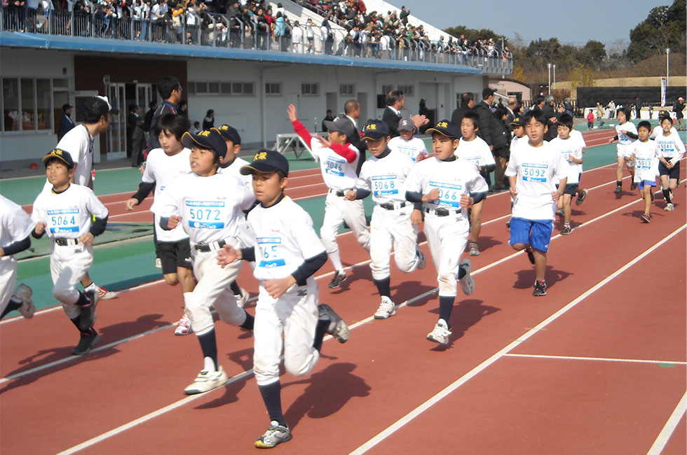 野球少年も多数参加してくれた。