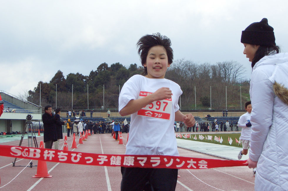 5年女子は星加さんが独走で5連覇達成！タイムも11分08秒と立派！