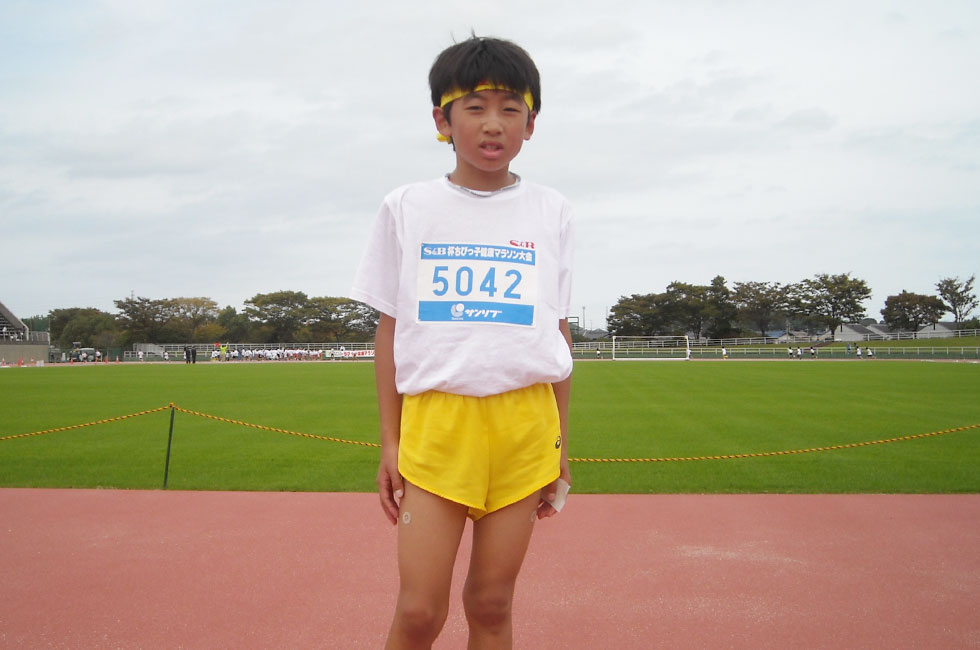 5年男子は橋本くんが昨年度のランクトップを上回る10分24秒の好タイムで独走Ⅴ。