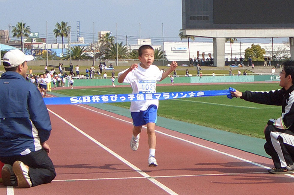 1年男子は下酔尾くんが圧勝。