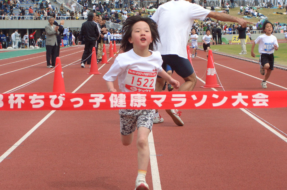 1年女子は髙橋さんが独走Ⅴ。この時期で6分41秒は速い！