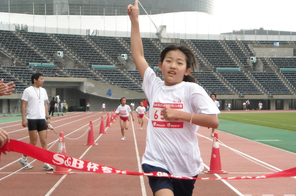 6年女子は西山さんが6連覇の偉業を達成！	