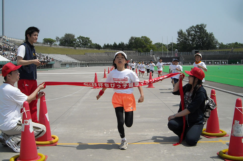 3年女子は有田さんが独走で3連覇。
