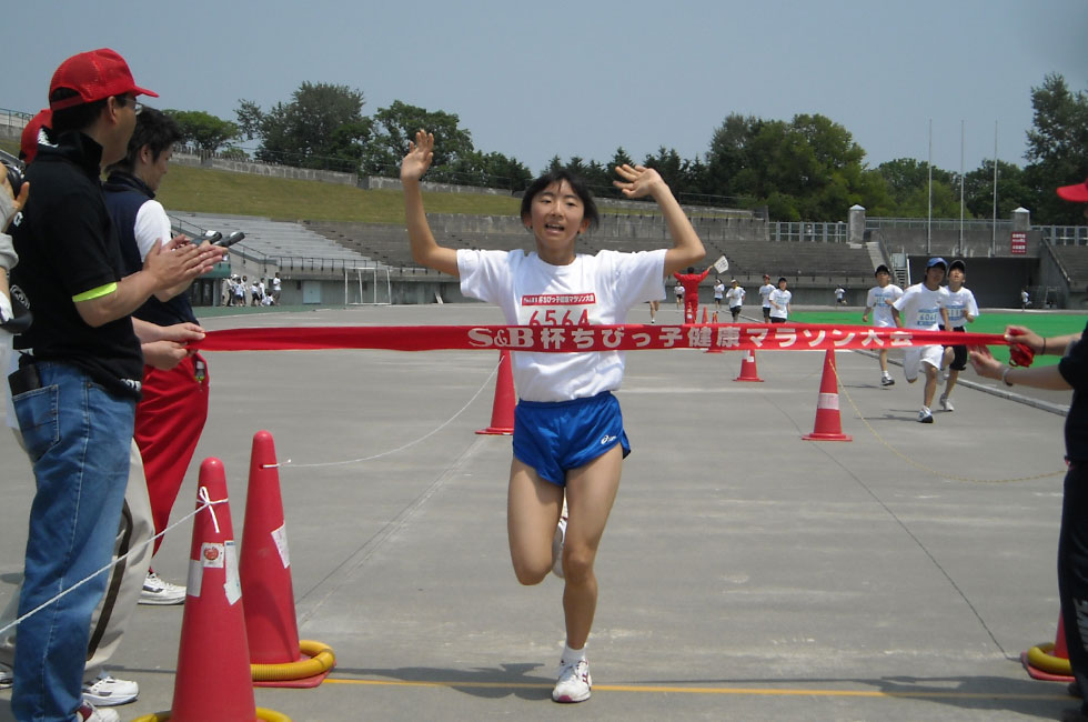 6年女子は宮武さんが6連覇のフィニッシュ！