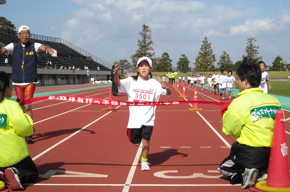 3年女子は田中さんが2連覇。