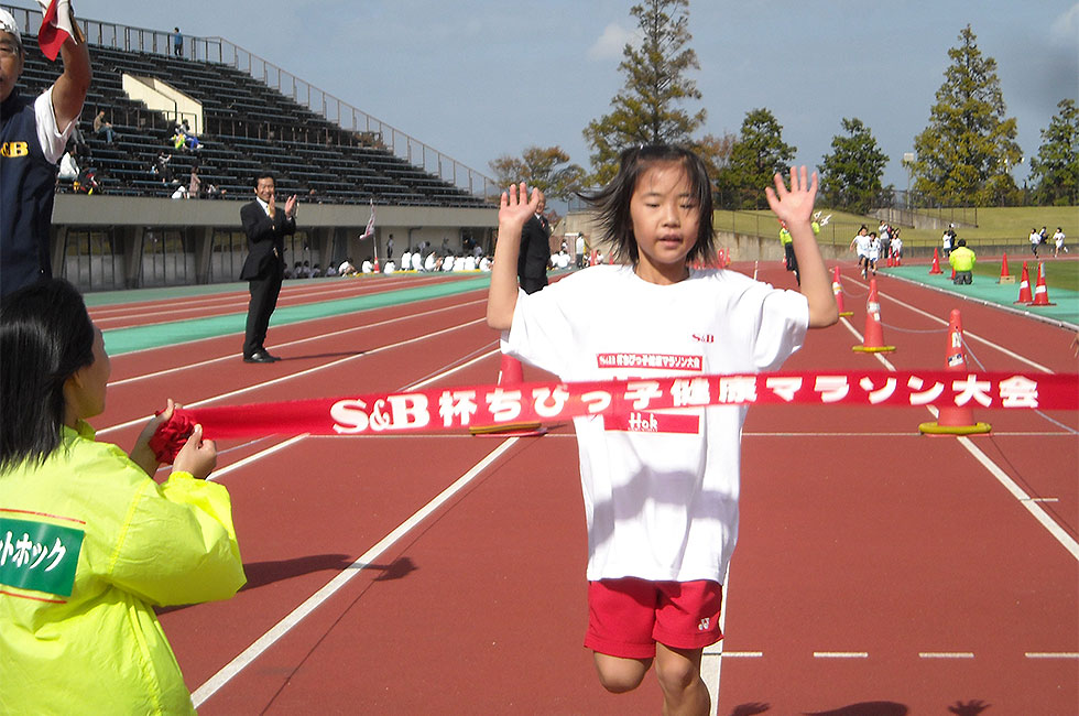 4年女子は高田さんが独走で4連覇。