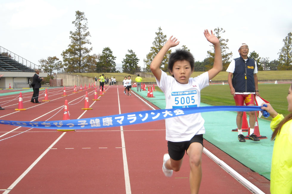 5年男子は石倉くんが2連覇。