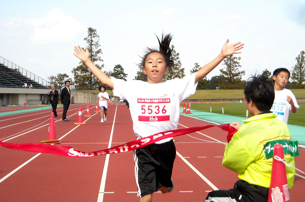 5年女子は和田さんが昨年4位から浮上し初Ⅴ。