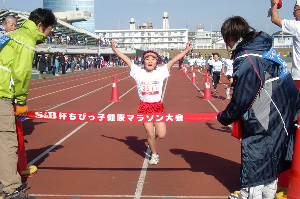 3年女子は高野さんが独走で2連覇。